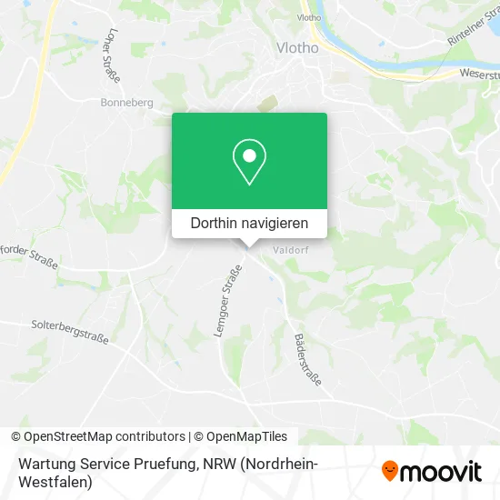 Wartung Service Pruefung Karte