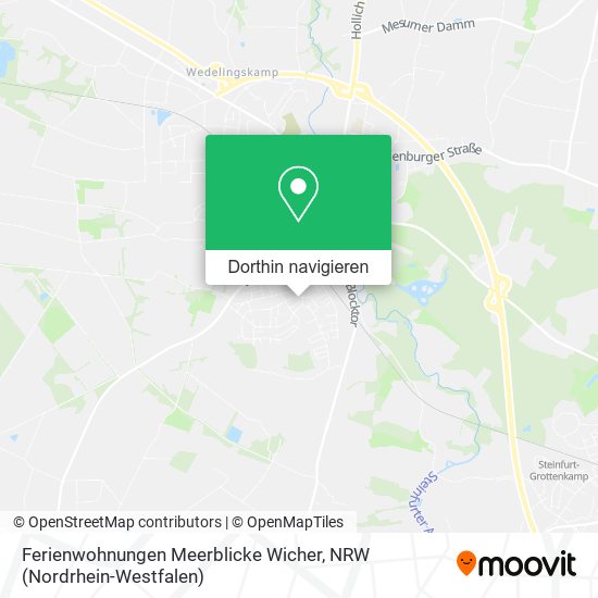 Ferienwohnungen Meerblicke Wicher Karte