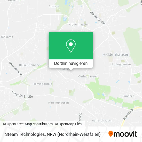 Steam Technologies Karte