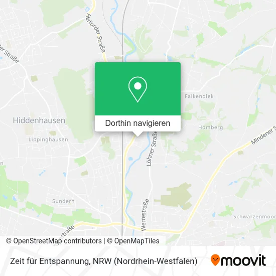 Zeit für Entspannung Karte