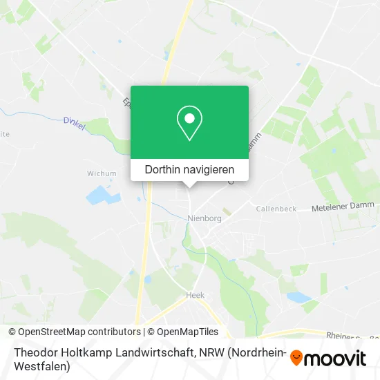 Theodor Holtkamp Landwirtschaft Karte