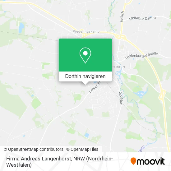 Firma Andreas Langenhorst Karte