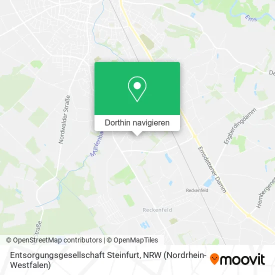 Entsorgungsgesellschaft Steinfurt Karte