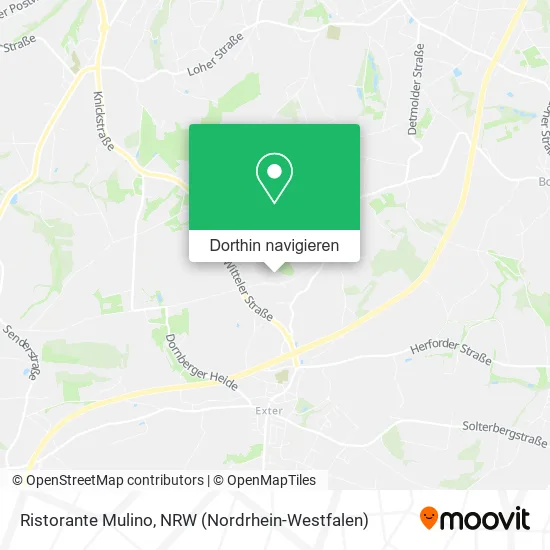 Ristorante Mulino Karte