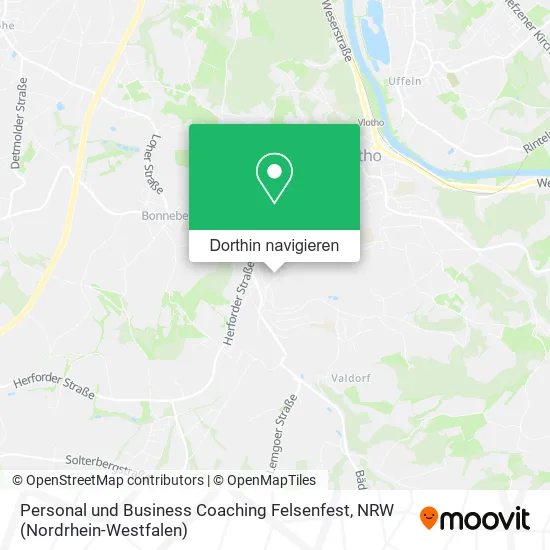 Personal und Business Coaching Felsenfest Karte