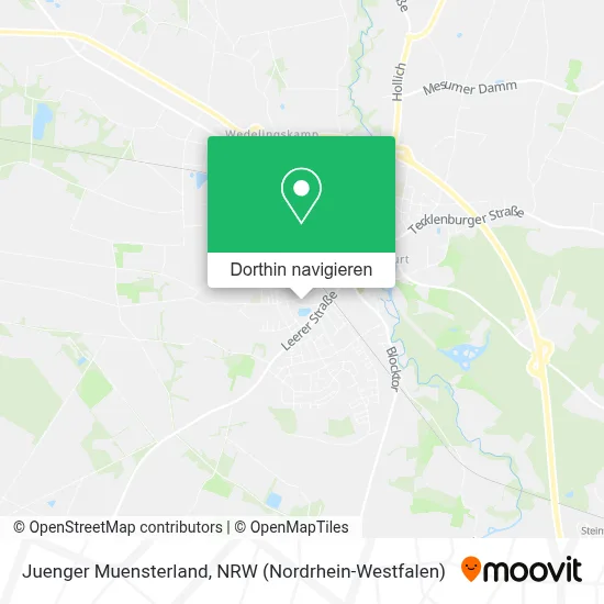 Juenger Muensterland Karte