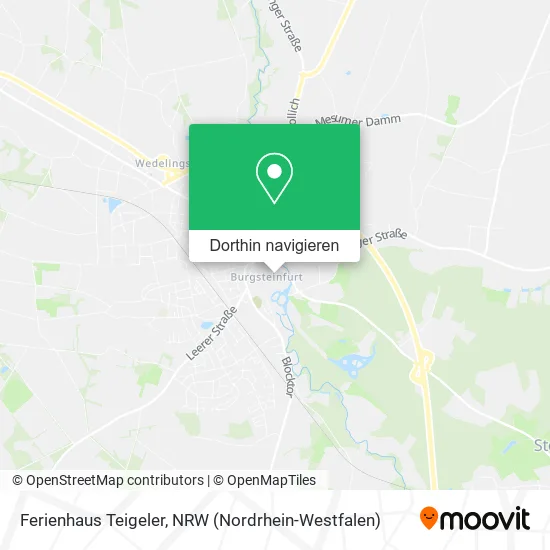 Ferienhaus Teigeler Karte