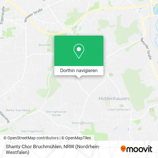 Shanty Chor Bruchmühlen Karte