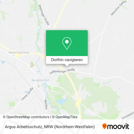 Argus Arbeitsschutz Karte