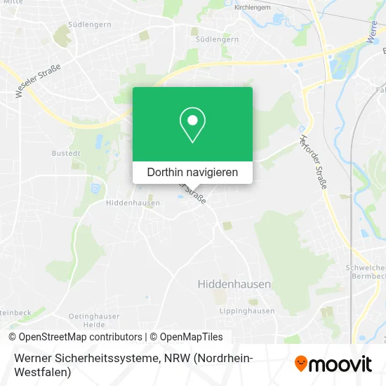 Werner Sicherheitssysteme Karte