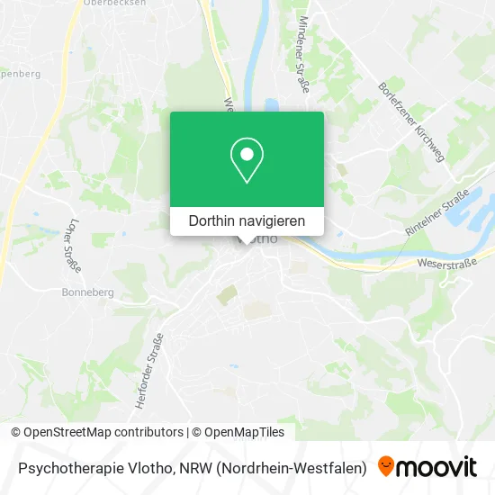 Psychotherapie Vlotho Karte