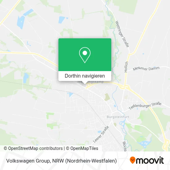 Volkswagen Group Karte