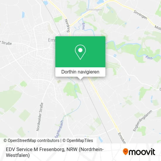 EDV Service M Fresenborg Karte