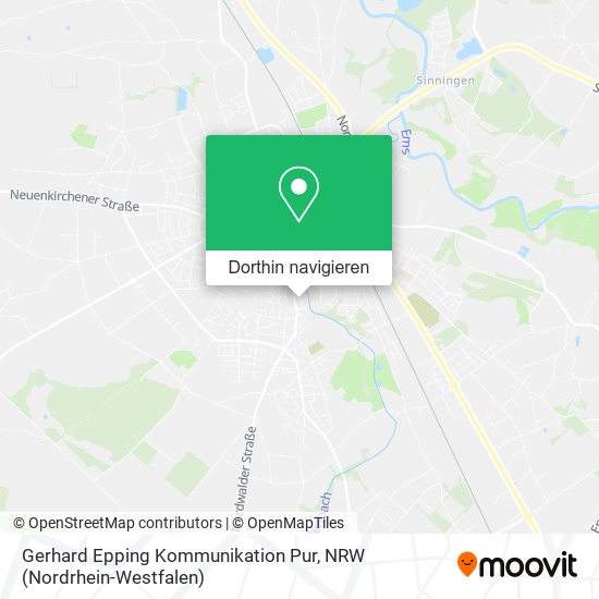 Gerhard Epping Kommunikation Pur Karte