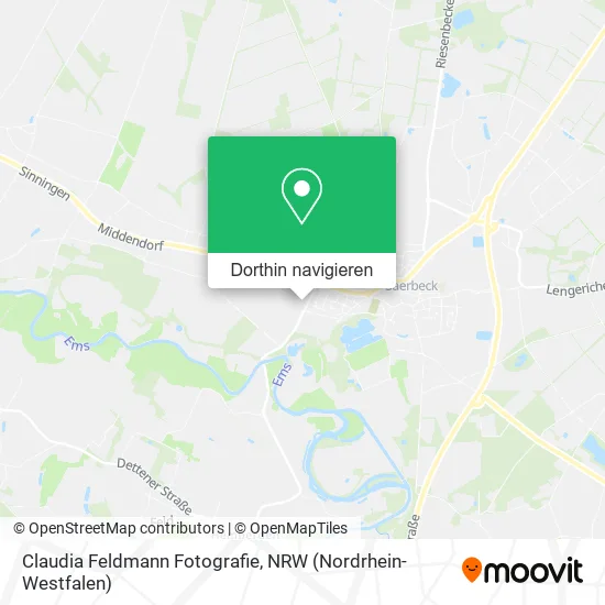 Claudia Feldmann Fotografie Karte