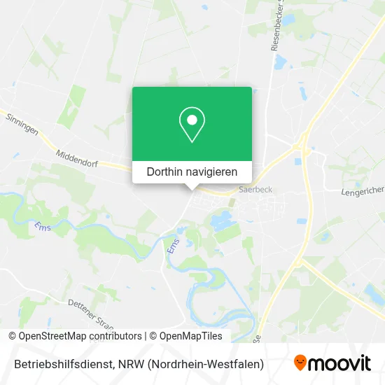 Betriebshilfsdienst Karte