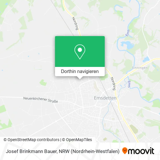 Josef Brinkmann Bauer Karte