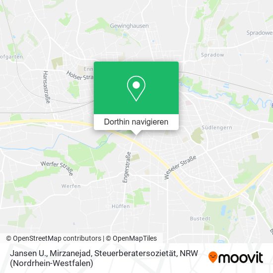 Jansen U., Mirzanejad, Steuerberatersozietät Karte