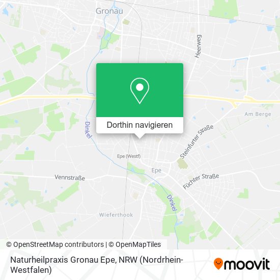 Naturheilpraxis Gronau Epe Karte