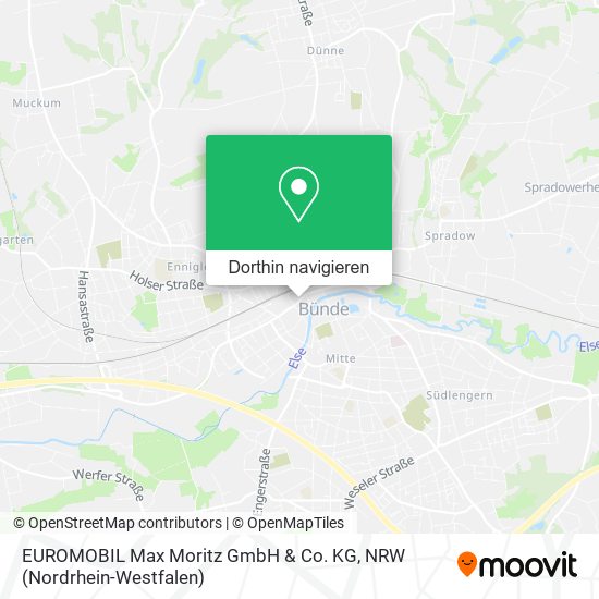EUROMOBIL Max Moritz GmbH & Co. KG Karte