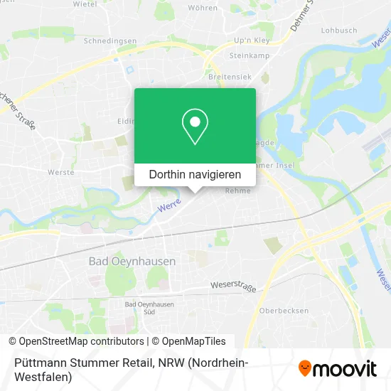 Püttmann Stummer Retail Karte