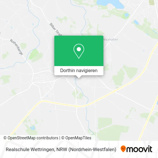 Realschule Wettringen Karte