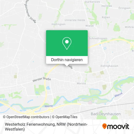 Westerholz Ferienwohnung Karte