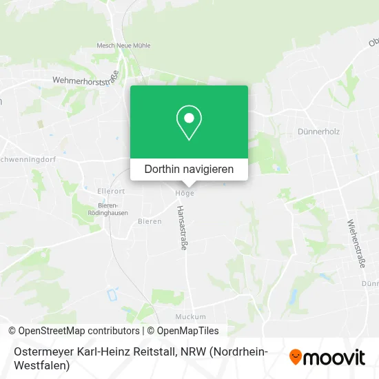 Ostermeyer Karl-Heinz Reitstall Karte