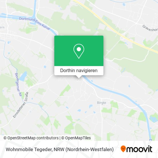 Wohnmobile Tegeder Karte