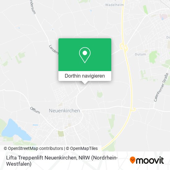 Lifta Treppenlift Neuenkirchen Karte