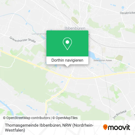 Thomasgemeinde Ibbenbüren Karte