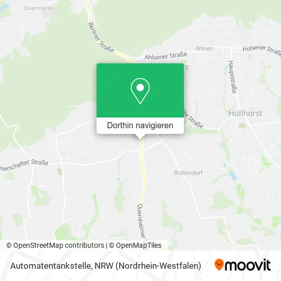 Automatentankstelle Karte