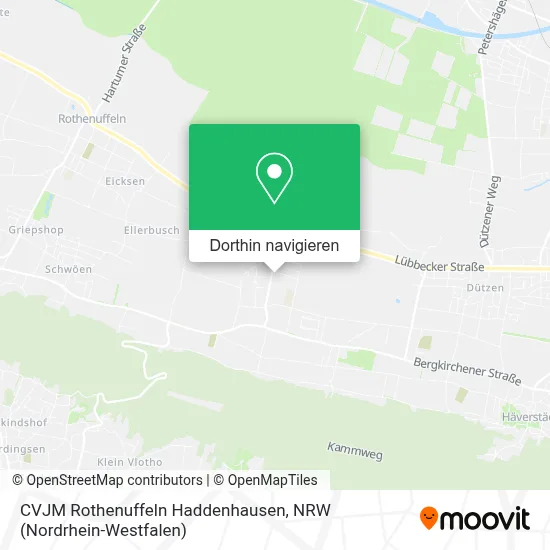 CVJM Rothenuffeln Haddenhausen Karte