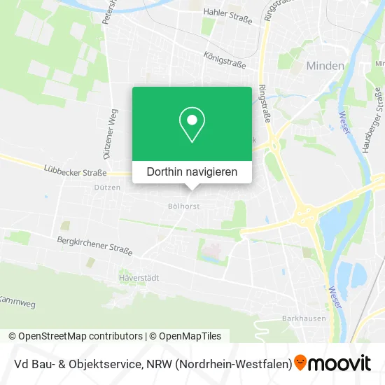 Vd Bau- & Objektservice Karte