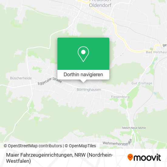 Maier Fahrzeugeinrichtungen Karte