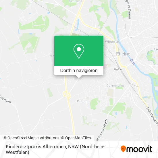 Kinderarztpraxis Albermann Karte