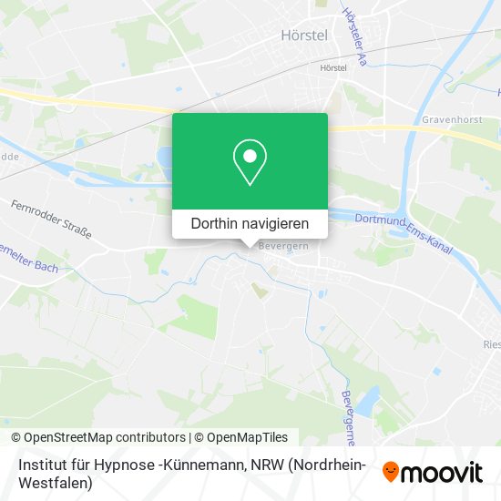 Institut für Hypnose -Künnemann Karte