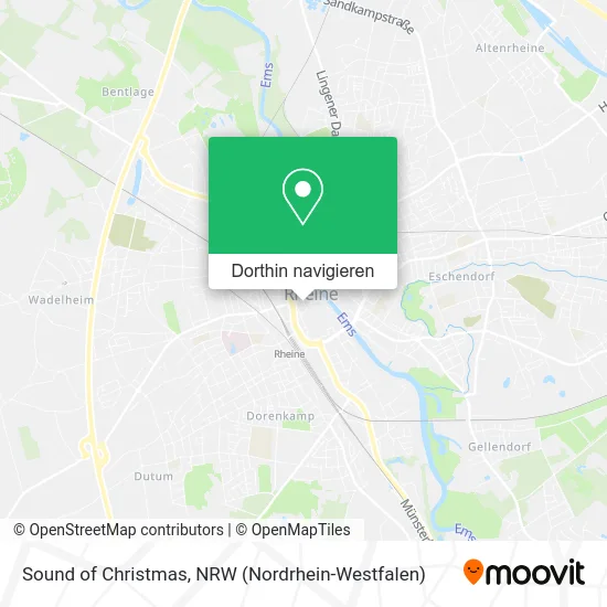 Sound of Christmas Karte