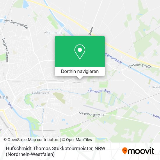 Hufschmidt Thomas Stukkateurmeister Karte