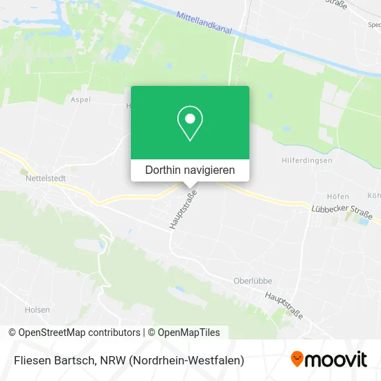 Fliesen Bartsch Karte