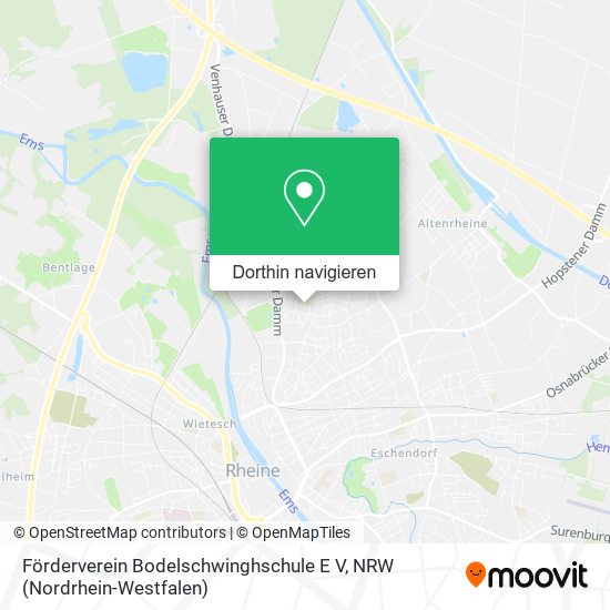 Förderverein Bodelschwinghschule E V Karte