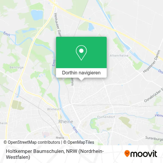 Holtkemper Baumschulen Karte