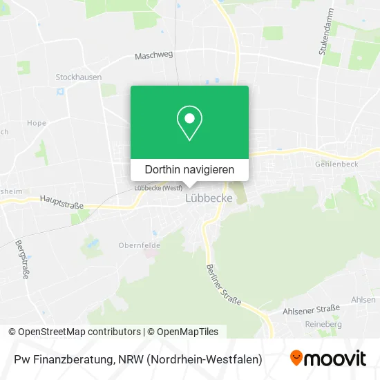 Pw Finanzberatung Karte