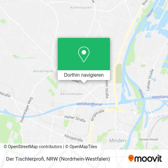 Der Tischlerprofi Karte