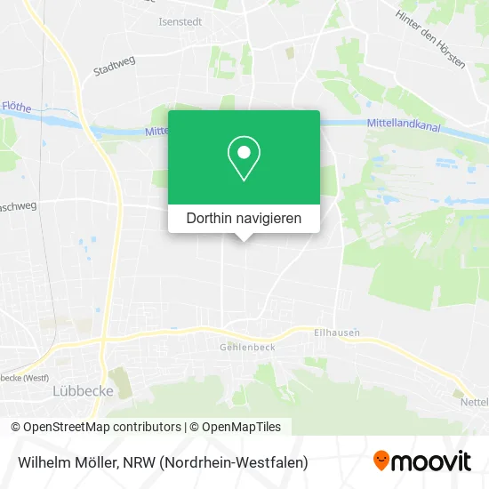 Wilhelm Möller Karte