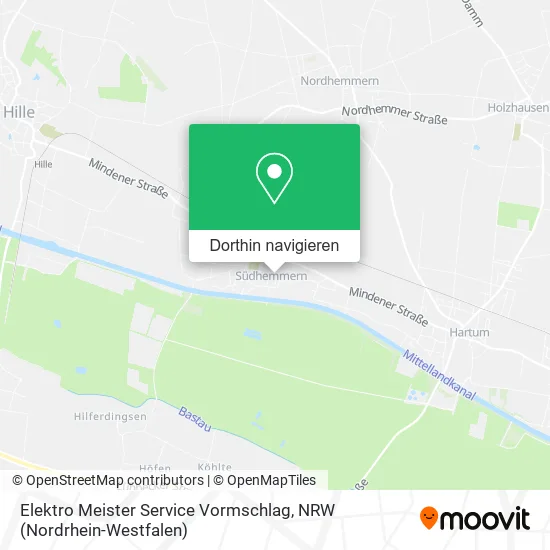 Elektro Meister Service Vormschlag Karte