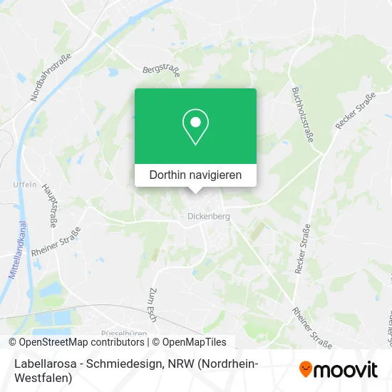 Labellarosa - Schmiedesign Karte