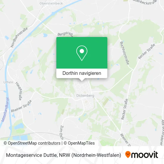 Montageservice Duttle Karte