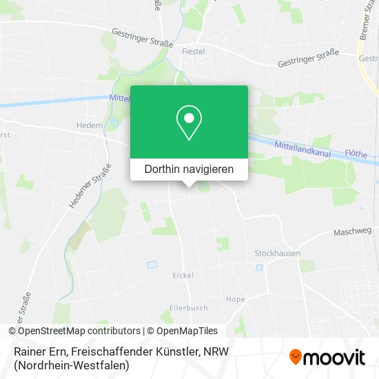 Rainer Ern, Freischaffender Künstler Karte