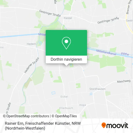 Rainer Ern, Freischaffender Künstler Karte